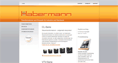 Desktop Screenshot of habermann-trafo.de